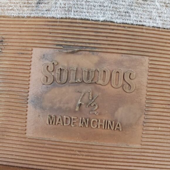 Saludos Knotted Slide Sandals Sz 7.5 - Picture 13 of 13